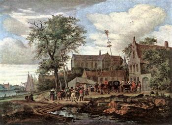 薩洛矇 凡 雷斯達爾 Tavern with May Tree 薩洛矇 凡 雷斯達爾 Tavern with May Tree